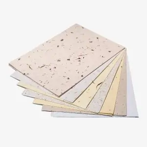 Eco-Friendly Recycled Paper Bundle – A4 Size, Beautiful Textures, Colors, and Patterns for Crafts, Gifts & Sustainable Living